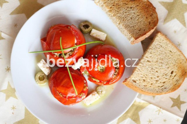 Zapečená rajčata se sýrem feta zapečená rajčata se sýrem feta